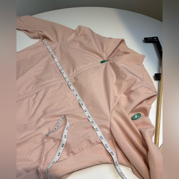 SAVE THE DUCK Refy Light Puffer Bomber jacket Pink Size 2X - Picture 13 of 14